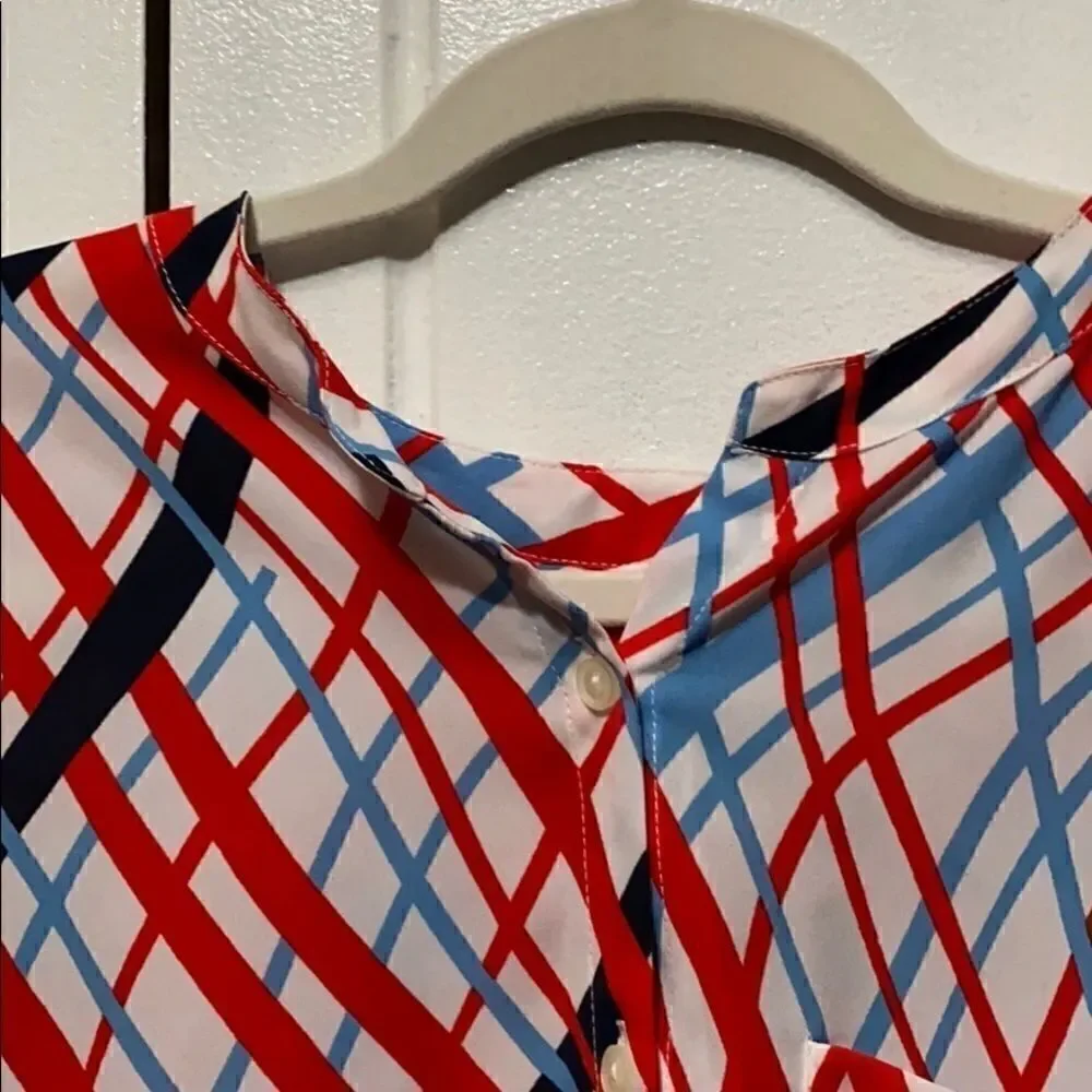 Halogen print blouse  size M/P
